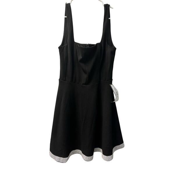 Speechless Black And Silver Rhinestone Party Dress NEW With Pockets! - Picture 1 of 8